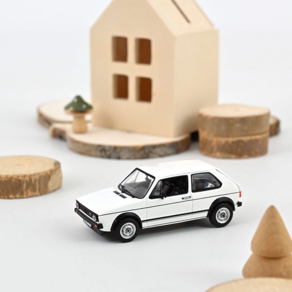 VW Golf GTI 1976 Blanc Polaire 1/43