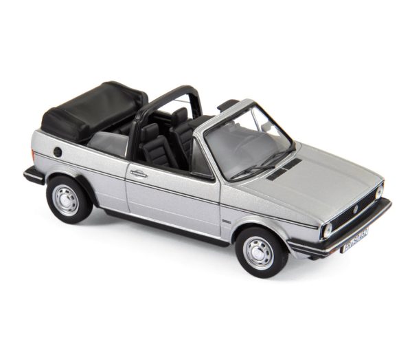 VW Golf Cabriolet 1981 Argent 1/43