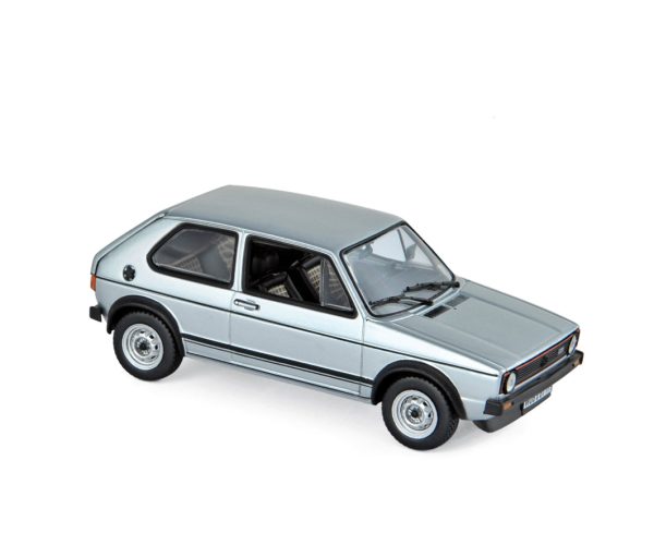 VW Golf GTI 1976 Argent métallisé 1/43