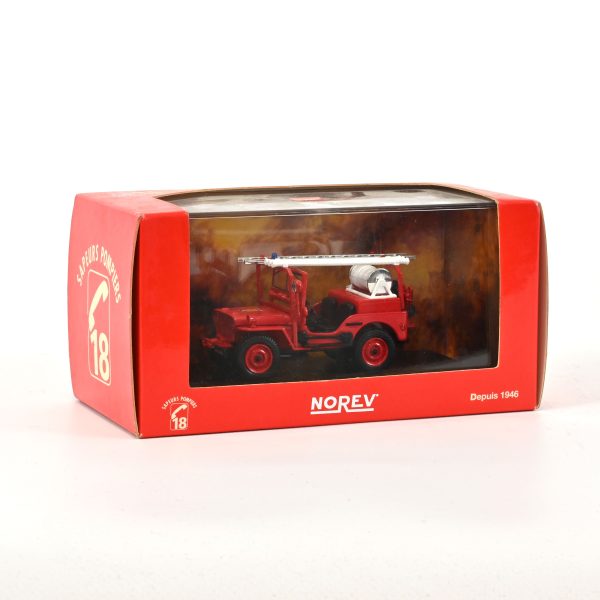 Jeep Willys Pompiers du Tarn 1/43