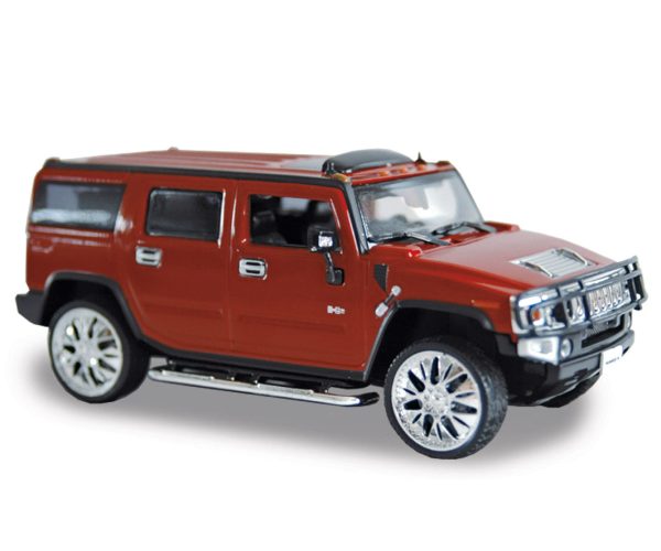 Hummer H2 SUV 2004 - Rouge 1/43