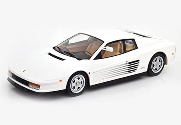 Ferrari Testarossa Monospecchio 1984 blanc version US 1/18