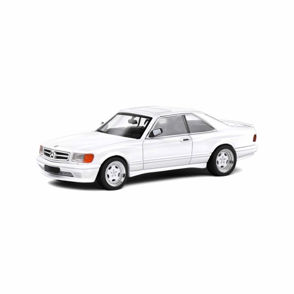Mercedes-Benz SEC 560 AMG Widebody Blanc Classique 1990 1/43